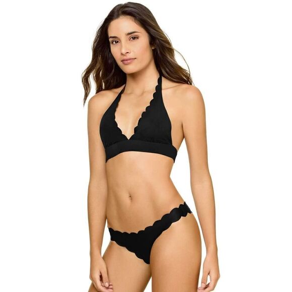 New. PilyQ Copper Reversible Wave bikini set. M-top/L-bottom. Runs small - Picture 3 of 10